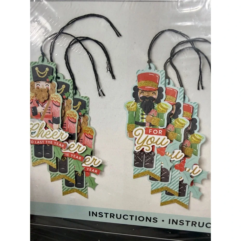 Stampin Up Nutcracker Tags Kit Multicolor New DIY Paper Craft Holiday OS